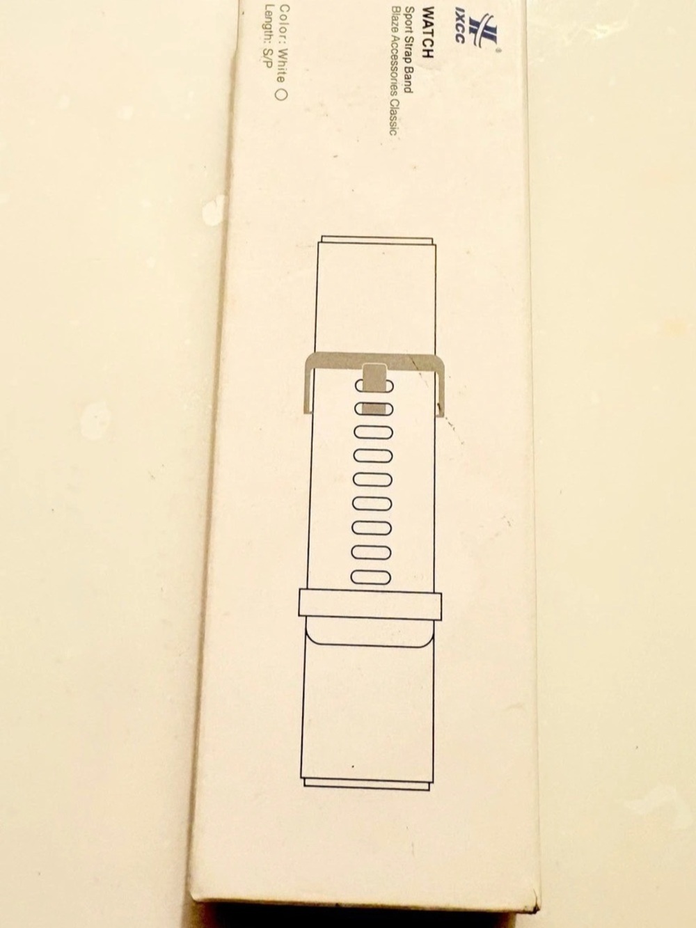 iXCC Blaze Accessories Classic Sport Strap Band Sport Strap Band in White NWT